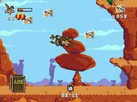 une photo d'Ã©cran de Desert Demolition sur Sega Megadrive